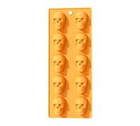 Moule en silicone pour Halloween, moule à chocolat, araignée, chauve-souris, chapeau, pierre tombale, moule pour bonbons, chocolat, biscuits, gelée, dessert, pâtisserie, fournitures