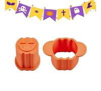 Moule en silicone pour Halloween - Moule en silicone pour décoration d'intérieur, moule festif anti-adhésif pour Halloween, célébration, événement, maison, école, festival, cuisine, famille