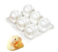 Moule en silicone pour hamster - Moule alimentaire pour pâtisserie et | Moule en silicone de qualité alimentaire réutilisable pour gâteaux, desserts, travaux manuels et activités familiales 20 cm