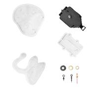 Moule en Silicone pour Horloge Chat DIY Accessoires | Débutants, Mouvement et Aiguilles Inclus, Garçon et Filles, Cadran à Chiffres Arabes, Bureaux et Étagères