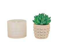 Moule en silicone pour jardinières, bougeoirs, loisirs créatifs - Design flexible, facile à démouler pour les amateurs de jardinage et la maison