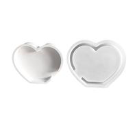Moule en silicone pour la fête des mères | Décoration flexible en forme de cœur faite à la main pour femme, famille, amis, bureau à domicile
