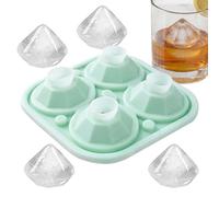 Moule en silicone pour la production de glace - pour boissons multi-usages à six compartiments, architecture de cavité géométrique longitudinale de 7,05 pouces, fixation intégrée pour et
