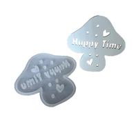 Moule en silicone pour lampe de nuit en forme de champignon - Insert de lumière LED - Moule de fabrication de lampe de nuit en gypse fait à la main - Décoration d'intérieur