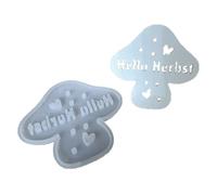 Moule en silicone pour lampe de nuit en forme de champignon - Insert de lumière LED - Moule de fabrication de lampe de nuit en gypse fait à la main - Décoration d'intérieur