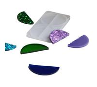 Moule en silicone pour loisirs créatifs, marqueur de tasse, bouteille d'eau, plaque nominative, outil de bijoux, outil d'identification de bouteille de gym, moule personnalisable