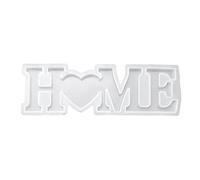 Moule en silicone pour loisirs créatifs, motif alphabet et amour, démoulage facile, création de décorations d'intérieur uniques, compatible avec l'époxy