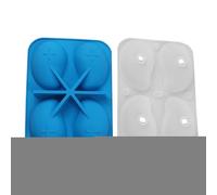 Moule En Silicone Pour Mousse - Moule en 3D en Forme de Mangue pour Chocolat Maison | Moules à 4 Cavités à Démoulage Facile pour Gelée Pudding Chocolat Cuisine Maison Cours de Cuisine Instructeurs Mar