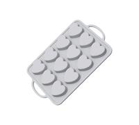 Moule en silicone pour mousse Ustensile de pâtisserie antiadhésif | Moule à chocolat en forme de cœur d'amour 12 cavités pour maison, appartement, cuisine, maison rurale, Saint-Valentin, Noël