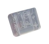 Moule en silicone pour nail art - Série sirènes - Outil de manucure professionnel - Parfait pour diverses occasions