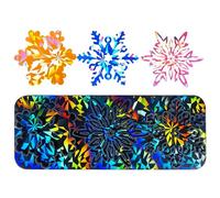 Moule En Silicone Pour Pendentif Flocon De Neige Résine Époxy Noël Unique Pour La Fabrication Bijoux Pendentif Époxy Artisanat Moules