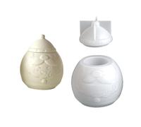 Moule En Silicone Pour Père Noël De Noël Ensemble Moulage En Résine Artisanale Pour Conteneurs Stockage Faits À La Main Décorations Maison Festives Projet Artisanal Moule Décoration