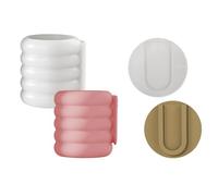 Moule en silicone pour plantes succulentes - Moule flexible et réutilisable pour décoration d'intérieur, art de jardin, cadeaux faits à la main, jardinières créatives pour plantes grasses, cactus, air