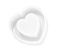 Moule en silicone pour porte-clés, boucles d'oreilles, pendentif en silicone en forme de cœur creux, accessoires de fabrication de bijoux en forme d'amour