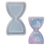 Moule en silicone pour porte-clés en forme de bouteille de sable pour cadeaux, bijoux, accessoires de fabrication de sable