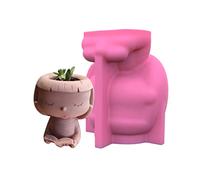 Moule en silicone pour pot de fleurs, béton, ciment et plantes, pot de fleurs, pot de fleurs en résine époxy, support de pinceaux de maquillage, porte-stylo, moules pour/époxy
