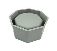 Moule en silicone pour pot de fleurs en béton - En résine époxy