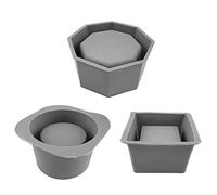 Moule en silicone pour pot de fleurs en béton - En résine époxy