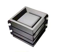 Moule en silicone pour pot de fleurs en béton fait à la main - Grand carré - Pour pot de fleurs - En silicone - Cendrier - Forme de mauvaises herbes