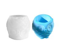 Moule en silicone pour pot de fleurs - Largement utilisé - Forme créative en résine coulée - Moule réutilisable pour la fabrication de bougies, support de stockage de poissons, récipient de plantes