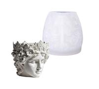 Moule en silicone pour pots de fleurs, bijoux, plats, loisirs créatifs, couronnes en silicone