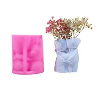 Moule En Silicone Pour Pots De Fleurs, Poupée De Couple, Moules Pour Pots
