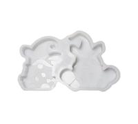 Moule en silicone pour projets d'artisanat de Noël et de vacances - Décoration pour aînés - Facile à utiliser