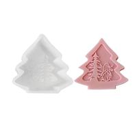 Moule En Silicone Pour Sapin De Noël - Outil de Moulage Souple - Forme en Silicone de Noël - pour Adulte Enfant Fête Pièce Maîtresse de Table Alimentation Cuisine Petits Objets