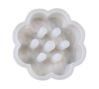 Moule en Silicone pour sauver Les Fleurs, Support de Tige, Arrangement Floral, Support d'arrangement, Moule créatif en résine en Forme de nid d'abeille, Moule de Support de Tige de, Moule Rond