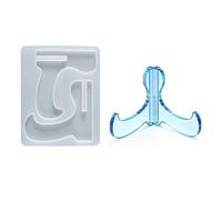 Moule en silicone pour support de téléphone portable - Support de cadre photo en cristal époxy - Moule en silicone