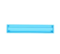 Moule en Silicone pour Support Domino, Bricolage Diy, Bleu | Réutilisable et Souple, pour Jeux de Dominos, Moulage Résine Époxy, Usage Créatif, Accessoire Bleu