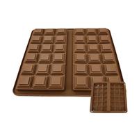 Moule En Silicone Pour Tablettes De Chocolat,Forme Créative Réutilisable,Moule Pour Bonbons Et Beurre - Pour Les Fêtes, La Cuisine À Domicile, Les Anniversaires, Les Vacances, Les Desserts Et La