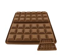 Moule En Silicone Pour Tablettes De Chocolat,Outil Créatif Réutilisable,Grand Moule À Barres Chocolatées - Pour Les Fêtes, La Cuisine À Domicile, Les Anniversaires, Les Vacances, Les Desserts Et La