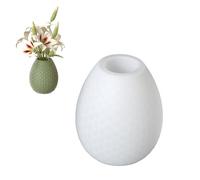 Moule en silicone pour œufs de dragon/vase à fleurs rayé, accessoire d'intérieur nordique, outil de moulage de décoration de table, moule facile à démouler