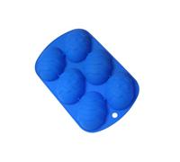 Moule en silicone pour œufs de Pâques - 6 cavités - Moule à chocolat 3D pour œufs de Pâques - Pour la préparation de bonbons, gâteaux, bonbons en gélatine ainsi que pour le bricolage et