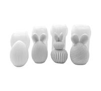 Moule en Silicone pour Œufs de Pâques - Réutilisable Démoulage Facile | Formes en Silicone pour Bougies de Lapin de Pâques,pour Fête de Savon Artisanat de Fêtes Déco Maison Ateliers