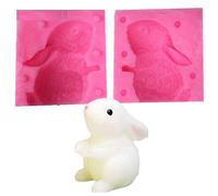 Moule en silicone pour usage artisanal lapin adapté aussi pour savons bougies décorations pascales fimo résine enfants tendres sucrés artisanat