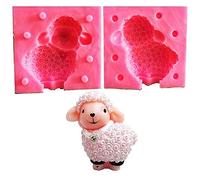 Moule en silicone pour usage artisanal mouton adapté aussi pour savons bougies décorations fimo plâtre DIY hobby Pâques idée cadeau artisanat enfants
