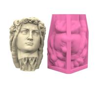 Moule en silicone pour vase en forme d'œufs de dragon/fleurs rayées pour décoration de la maison, travaux manuels, accessoires de bijoux