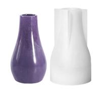 Moule en silicone pour vase - Sculpture en résine époxy, moule de fleur artistique, outil de moulage de vase multi-tailles, kit d'ornement décoratif fait à la main | pour l'artisanat floral, la