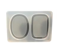 Moule en silicone pratique pour fabriquer des accessoires de sable liquide uniques en résine époxy pour les amateurs d'artisanat, moule léger en argile