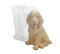 Moule en silicone pratique pour travaux manuels, décorations sur le thème du chien, moule en silicone délicat pour projets de pâtisserie