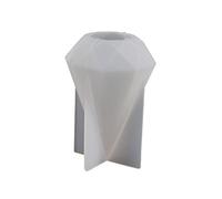Moule en silicone pyramide en forme de diamant - Support pour anneau - Outil de décoration de table - Outil de plâtre - Fabrication d'approvisionnement - En résine - Décoration de table