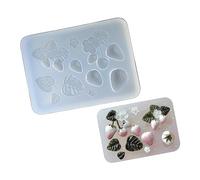 Moule en silicone réaliste en forme de fraise pour bijoux et résine