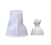 Moule en silicone représentant une famille chaleureuse embrassant papa, maman, enfant Portrait pour projets d'artisanat et fabrication de cadeaux