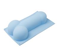 Moule en silicone résistant à la chaleur pour chocolat et chocolat, moule à gâteau en forme de pénis amusant pour fête, de cuisine, gâteau en silicone pour