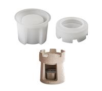 Moule en silicone résistant aux hautes températures - Moule à bougie - Diffuseur de brûleurs - Moule en résine de silicone pour travaux manuels