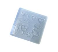 Moule en silicone résistant aux hautes températures pour bâton d'encouragement et accessoires de pom-pom girl faits à la main