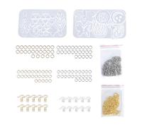Moule en silicone réutilisable en forme d'ailes d'ange pour boucles d'oreilles, bijoux, accessoires, moules, texture en silicone, cadeau pour les amateurs de bricolage, moule à bijoux fantaisie