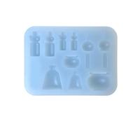Moule en silicone réutilisable en forme de carillon réaliste pour porte-clés - Convient pour la fabrication de cadeaux créatifs